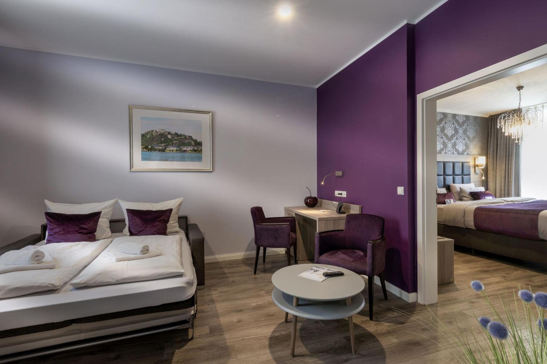 Apartmenthaus Burgenheimat In Rhens Bei Koblenz 外观 照片