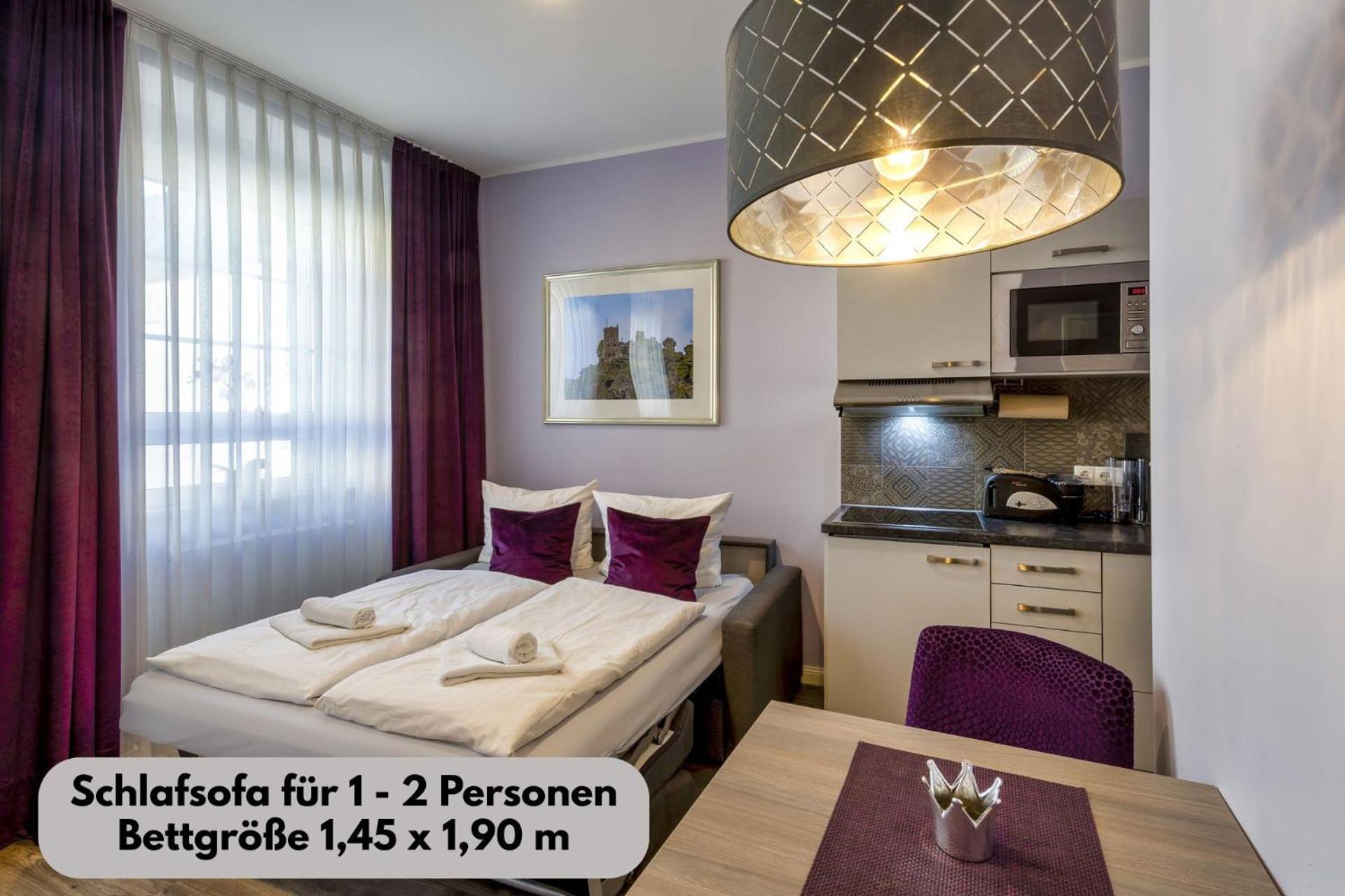 Apartmenthaus Burgenheimat In Rhens Bei Koblenz 外观 照片